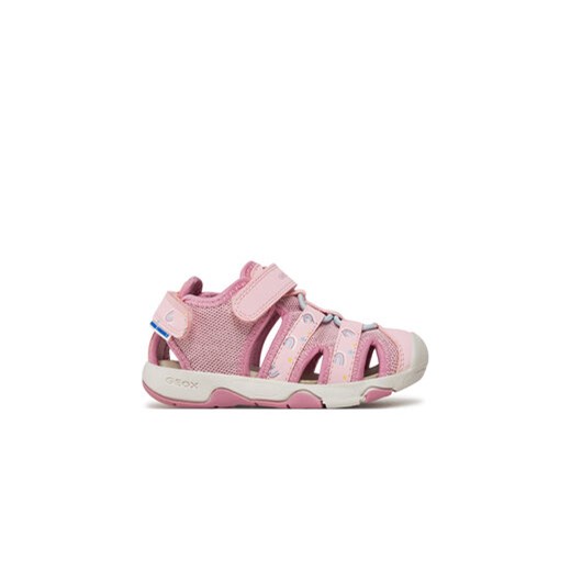 Geox Sandały B Sandal Multy Girl B450DB 0ASCE C8099 S Różowy ze sklepu MODIVO w kategorii Sandały dziecięce - zdjęcie 171377649