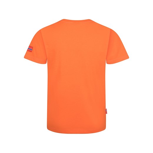 Trollkids Koszulka funkcyjna &quot;Windrose T&quot; w kolorze pomarańczowym Trollkids 104 okazyjna cena Limango Polska