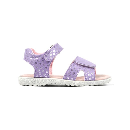 Richter Shoes Sandały w kolorze fioletowym ze sklepu Limango Polska w kategorii Sandały dziecięce - zdjęcie 171382065