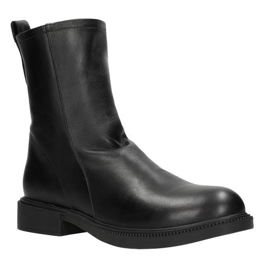 Wojas Czarne Botki Damskie Zapinane Na Zamek Wojas 38 okazja Wojas