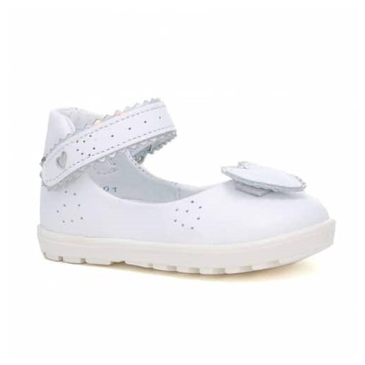 Mini First Steps Bartek W-71195/b87 Ii, Dla Dziewcząt, Biały ze sklepu Wojas w kategorii Balerinki dziecięce - zdjęcie 171389029