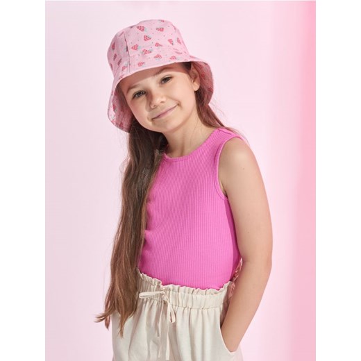 Sinsay - Top na ramiączkach - różowy ze sklepu Sinsay w kategorii Bluzki dziewczęce - zdjęcie 171393357