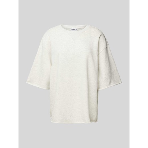 T-shirt z efektem melanżu i okrągłym dekoltem ze sklepu Peek&Cloppenburg  w kategorii Bluzki damskie - zdjęcie 171397047