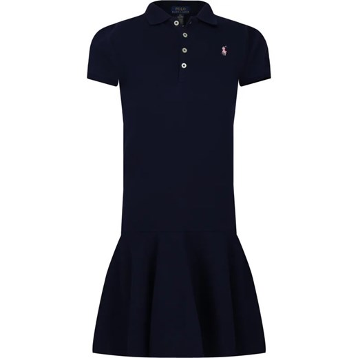 Sukienka dziewczęca Polo Ralph Lauren bawełniana 