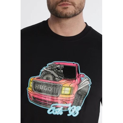 HUGO T-shirt Damotoro | Relaxed fit S wyprzedaż Gomez Fashion Store