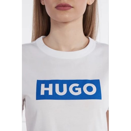 Bluzka damska Hugo Blue bawełniana 