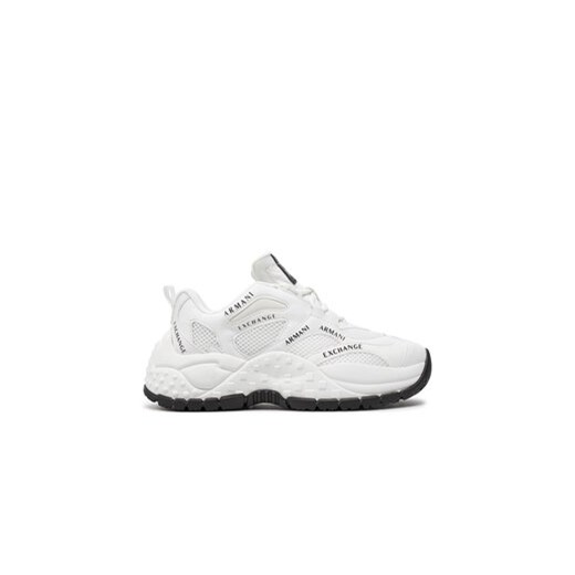 Armani Exchange Sneakersy XDX120 XV708 T802 Biały ze sklepu MODIVO w kategorii Buty sportowe damskie - zdjęcie 171400758