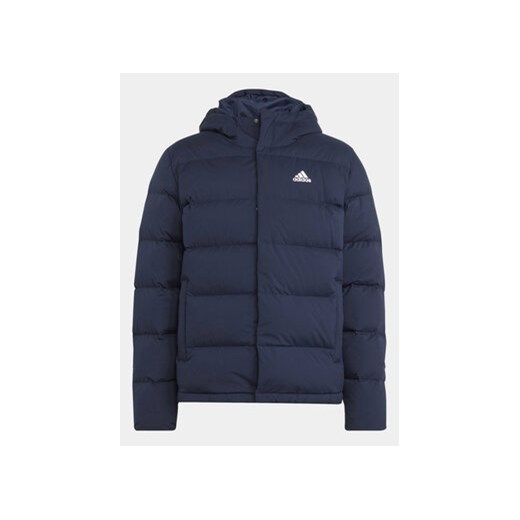 adidas Kurtka zimowa Helionic HG8750 Granatowy Regular Fit XL okazyjna cena MODIVO