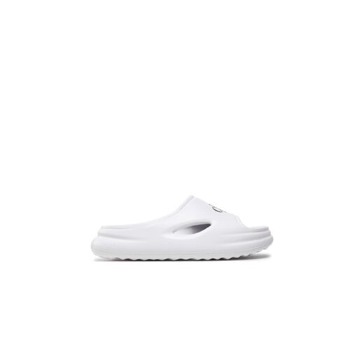 Calvin Klein Jeans Klapki V3X0-80930-0083 S Biały ze sklepu MODIVO w kategorii Klapki dziecięce - zdjęcie 171401616