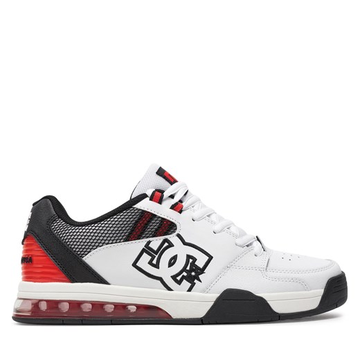 Sneakersy DC Versatile ADYS200075 White/Black/Red XWKR ze sklepu eobuwie.pl w kategorii Buty sportowe męskie - zdjęcie 171403377