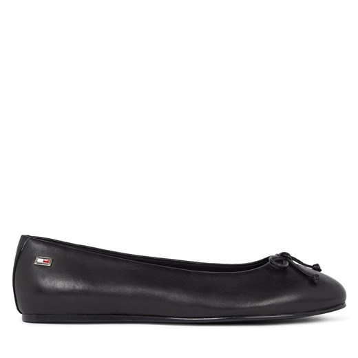 Baleriny Tommy Hilfiger Essential Chic Ballerina FW0FW08059 Black BDS Tommy Hilfiger 37 eobuwie.pl