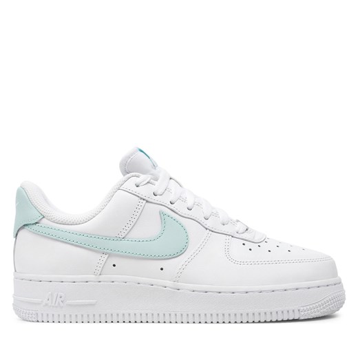 Białe buty sportowe damskie Nike air force płaskie 