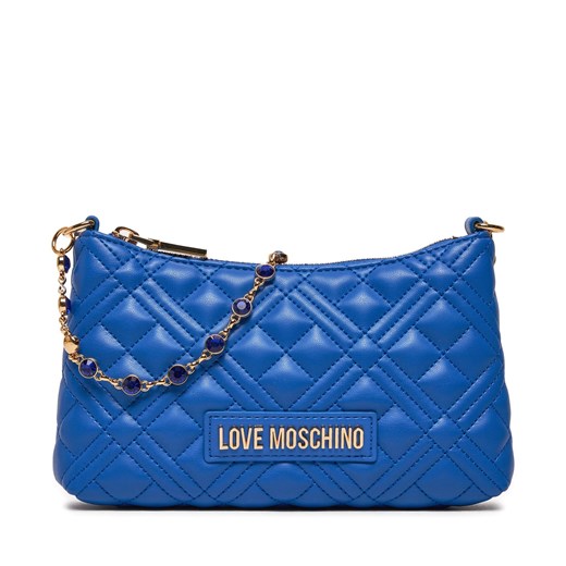 Torebka LOVE MOSCHINO JC4342PP0ILA0715 Zaffiro ze sklepu eobuwie.pl w kategorii Listonoszki - zdjęcie 171403835