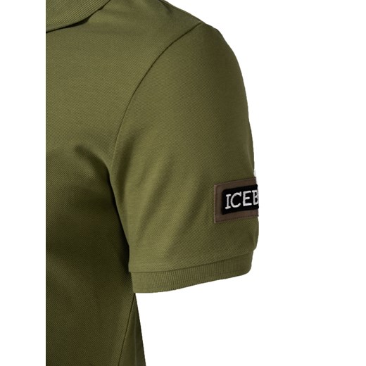 T-shirt męski Iceberg z tkaniny 