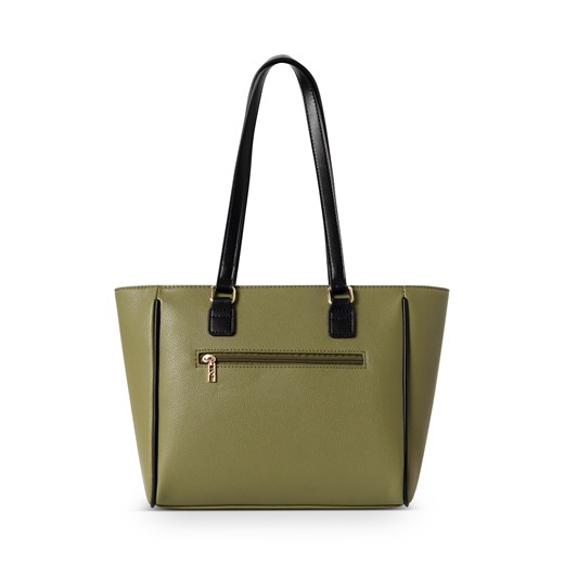 Nobo shopper bag matowa elegancka ze skóry ekologicznej duża na ramię 