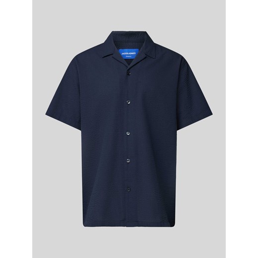 Koszula casualowa z listwą guzikową w kolorze beżowym ze sklepu Peek&Cloppenburg  w kategorii Koszule męskie - zdjęcie 171406098
