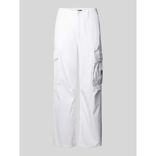 Spodnie cargo z detalem z logo model ‘AIDEN’ ze sklepu Peek&Cloppenburg  w kategorii Spodnie męskie - zdjęcie 171406118