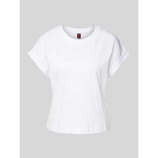 T-shirt w jednolitym kolorze ze sklepu Peek&Cloppenburg  w kategorii Bluzki damskie - zdjęcie 171406229