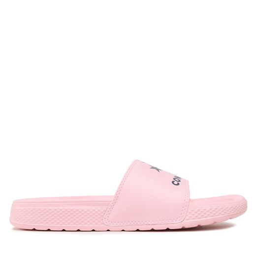 Klapki Converse All Star Slide Slip A02859C Sunrise Pink/Navy/Sunrise Pink ze sklepu eobuwie.pl w kategorii Klapki damskie - zdjęcie 171408967