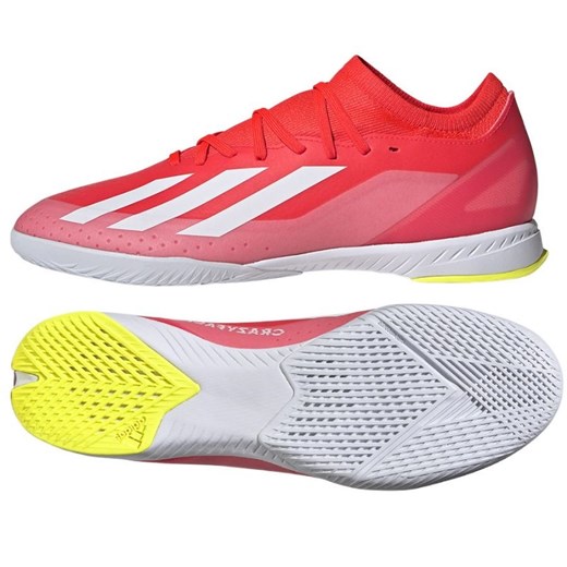 Buty piłkarskie adidas X Crazyfast League In IF0704 czerwone ze sklepu ButyModne.pl w kategorii Buty sportowe męskie - zdjęcie 171409445
