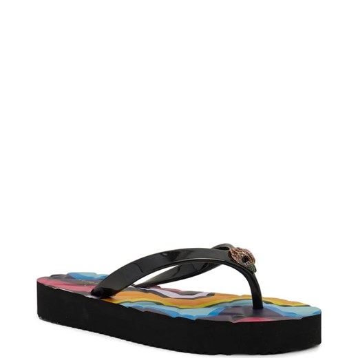 Klapki damskie Kurt Geiger z tworzywa sztucznego bez zapięcia