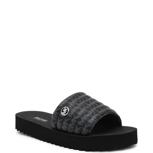 Klapki dziecięce Michael Kors Kids czarne 