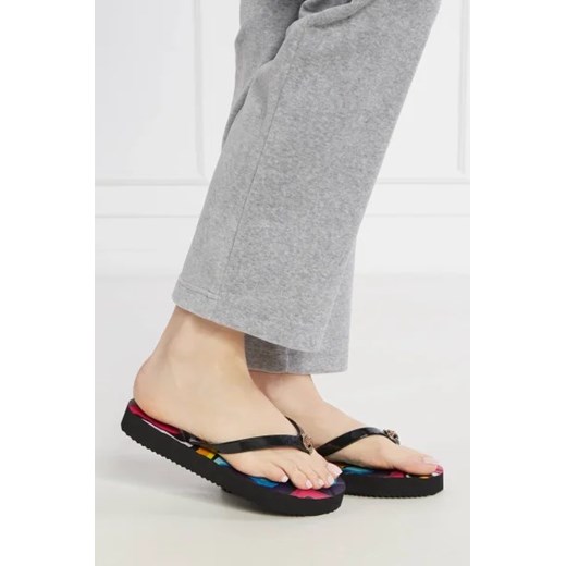 Klapki damskie Kurt Geiger bez zapięcia z tworzywa sztucznego