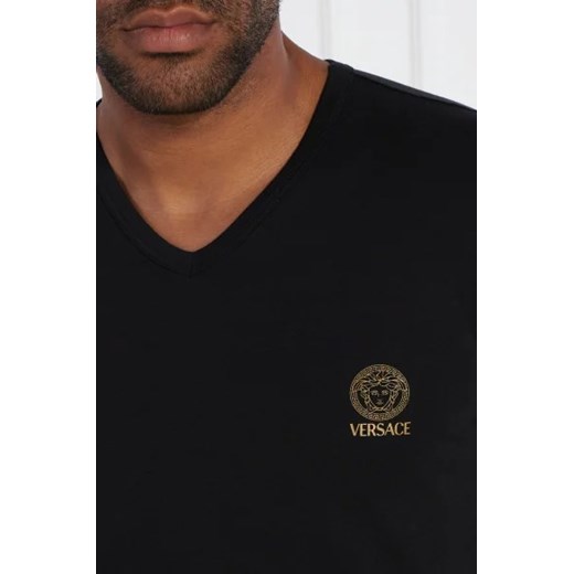 T-shirt męski Versace z krótkimi rękawami
