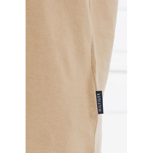 T-shirt męski Tommy Hilfiger beżowy