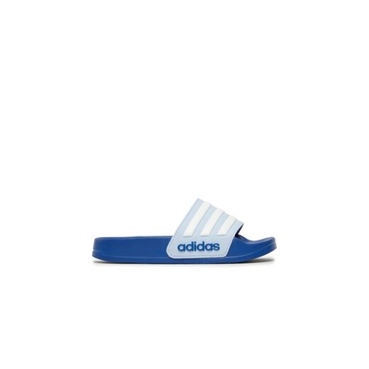 adidas Klapki Adilette Shower Slides IG4875 Niebieski ze sklepu MODIVO w kategorii Klapki dziecięce - zdjęcie 171411368