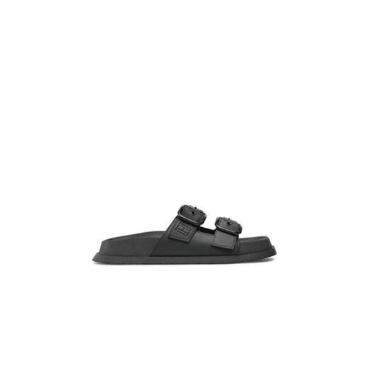 Tommy Jeans Klapki Fancy Sandal EN0EN02136 Czarny ze sklepu MODIVO w kategorii Klapki damskie - zdjęcie 171412396