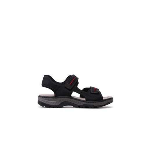 Rieker Sandały 21760-00 Czarny ze sklepu MODIVO w kategorii Sandały męskie - zdjęcie 171412677