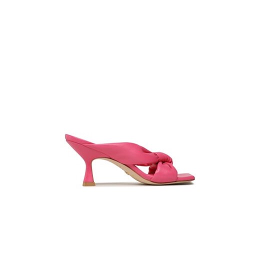 Stuart Weitzman Klapki Playa 75 Knot Sandal S7073 Różowy ze sklepu MODIVO w kategorii Klapki damskie - zdjęcie 171412875