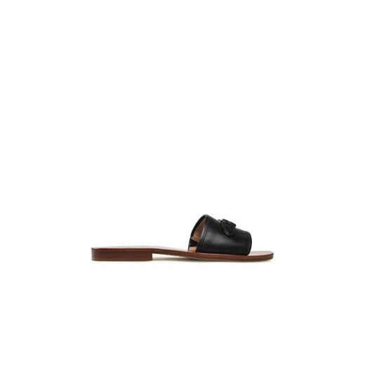 Coach Klapki Ina Leather Sandal CI200 Czarny ze sklepu MODIVO w kategorii Klapki damskie - zdjęcie 171413269