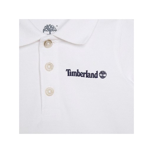 Timberland Koszulka polo w kolorze białym Timberland 92 Limango Polska wyprzedaż