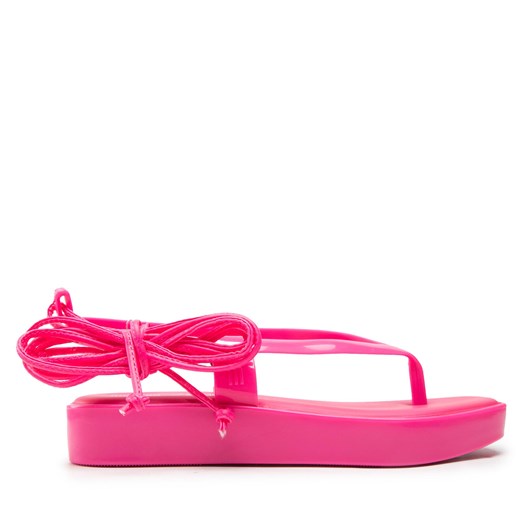 Sandały Melissa Melissa Unique Strap + Camila Coutinho 33658 Pink/Pink ze sklepu eobuwie.pl w kategorii Sandały damskie - zdjęcie 171415618