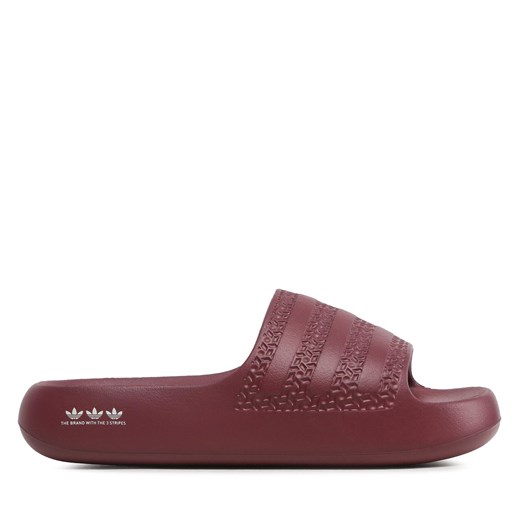 Klapki adidas adilette Ayoon Slides HP9573 Czerwony ze sklepu eobuwie.pl w kategorii Klapki damskie - zdjęcie 171415885