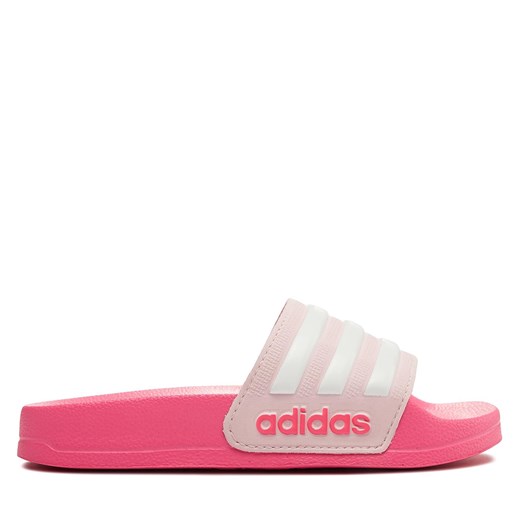 Klapki adidas Adilette Shower Slides IG4876 Różowy ze sklepu eobuwie.pl w kategorii Klapki dziecięce - zdjęcie 171416847