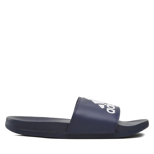 Klapki adidas Adilette Comfort Slides H03616 Niebieski ze sklepu eobuwie.pl w kategorii Klapki męskie - zdjęcie 171418437