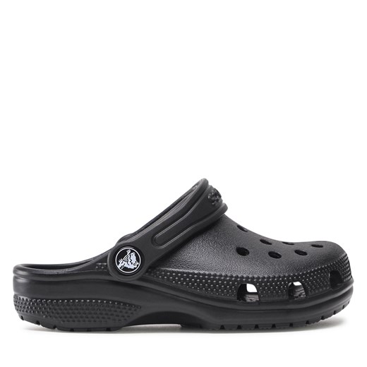 Klapki Crocs Classic Clog K 206991 Czarny ze sklepu eobuwie.pl w kategorii Klapki dziecięce - zdjęcie 171418617