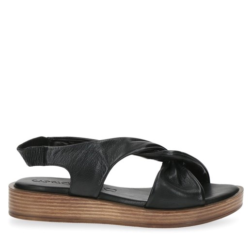 Sandały Caprice 9-28208-20 Black 1 ze sklepu eobuwie.pl w kategorii Sandały damskie - zdjęcie 171418947