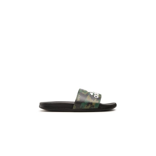 adidas Klapki adilette Comfort GW9647 Zielony ze sklepu MODIVO w kategorii Klapki męskie - zdjęcie 171419995