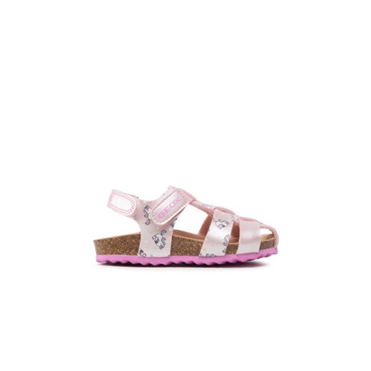Geox Sandały B Sandal Chalki Girl A B252RA 000NF C0808 S Różowy ze sklepu MODIVO w kategorii Sandały dziecięce - zdjęcie 171420075