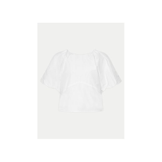 DKNY Bluzka P4AASQ18 Biały Relaxed Fit ze sklepu MODIVO w kategorii Bluzki damskie - zdjęcie 171420079