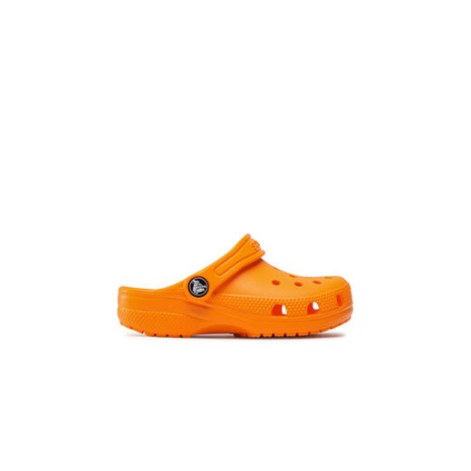 Crocs Klapki Classic Clog K 206991 Pomarańczowy ze sklepu MODIVO w kategorii Klapki dziecięce - zdjęcie 171420139
