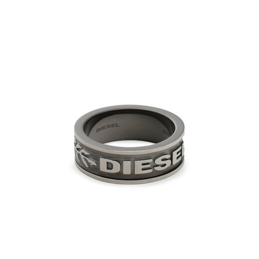 Diesel Pierścionek DX1108060 Srebrny ze sklepu MODIVO w kategorii Biżuteria męska - zdjęcie 171420869