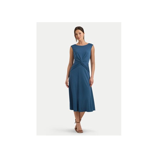 Lauren Ralph Lauren Sukienka codzienna 250872090009 Niebieski Regular Fit ze sklepu MODIVO w kategorii Sukienki - zdjęcie 171420967