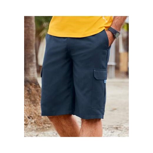 Bermudy z mikrofibry Ocean ze sklepu Atlas For Men w kategorii Spodenki męskie - zdjęcie 171421498