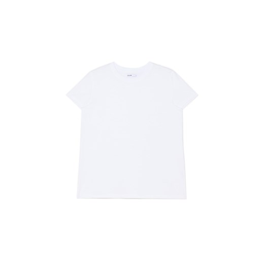 Cropp - Biały T-shirt - biały ze sklepu Cropp w kategorii Bluzki damskie - zdjęcie 171421547