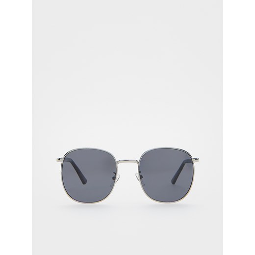 Reserved - Okulary przeciwsłoneczne - srebrny ze sklepu Reserved w kategorii Okulary przeciwsłoneczne męskie - zdjęcie 171425588